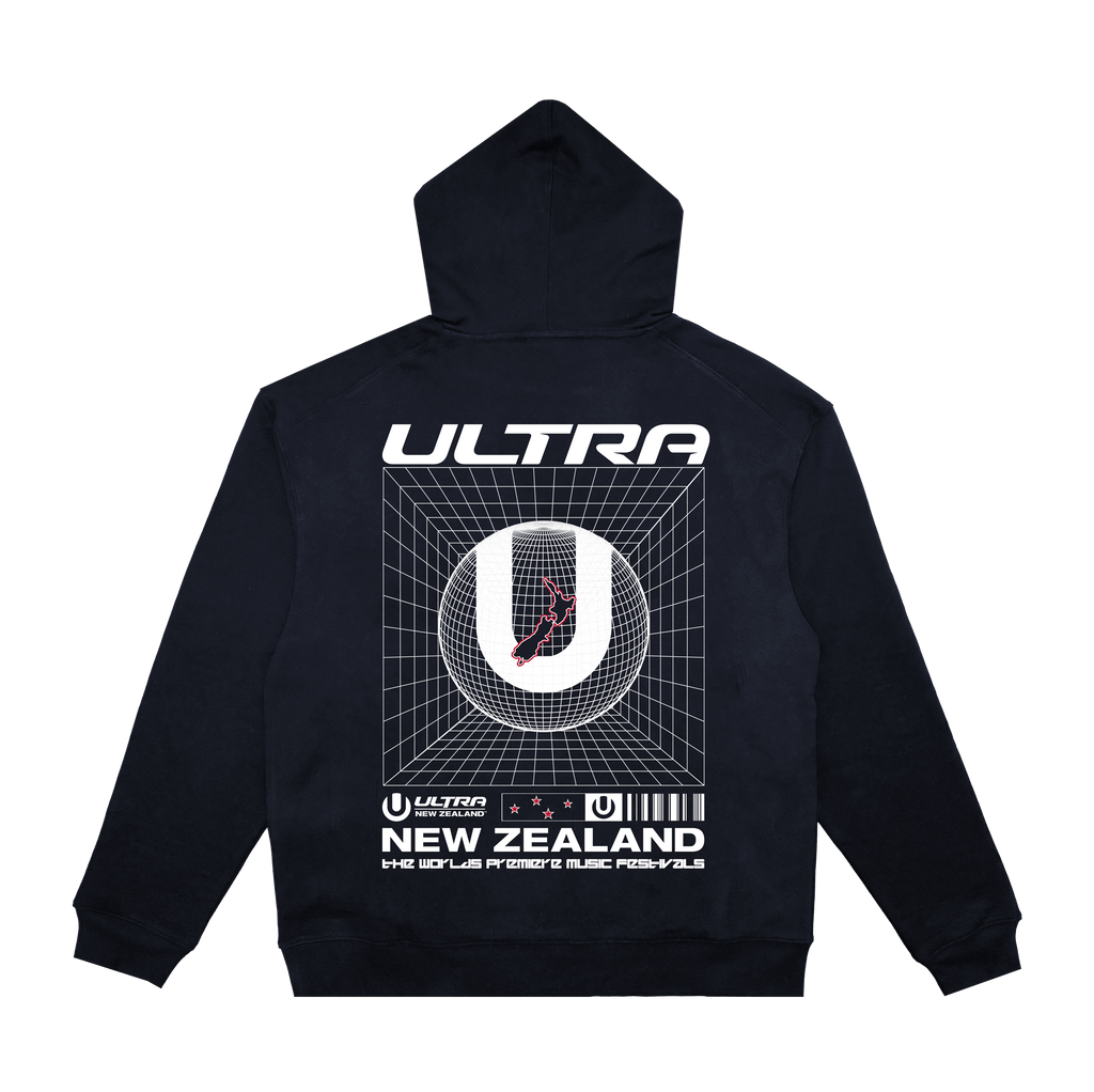 NZ Map Hoodie