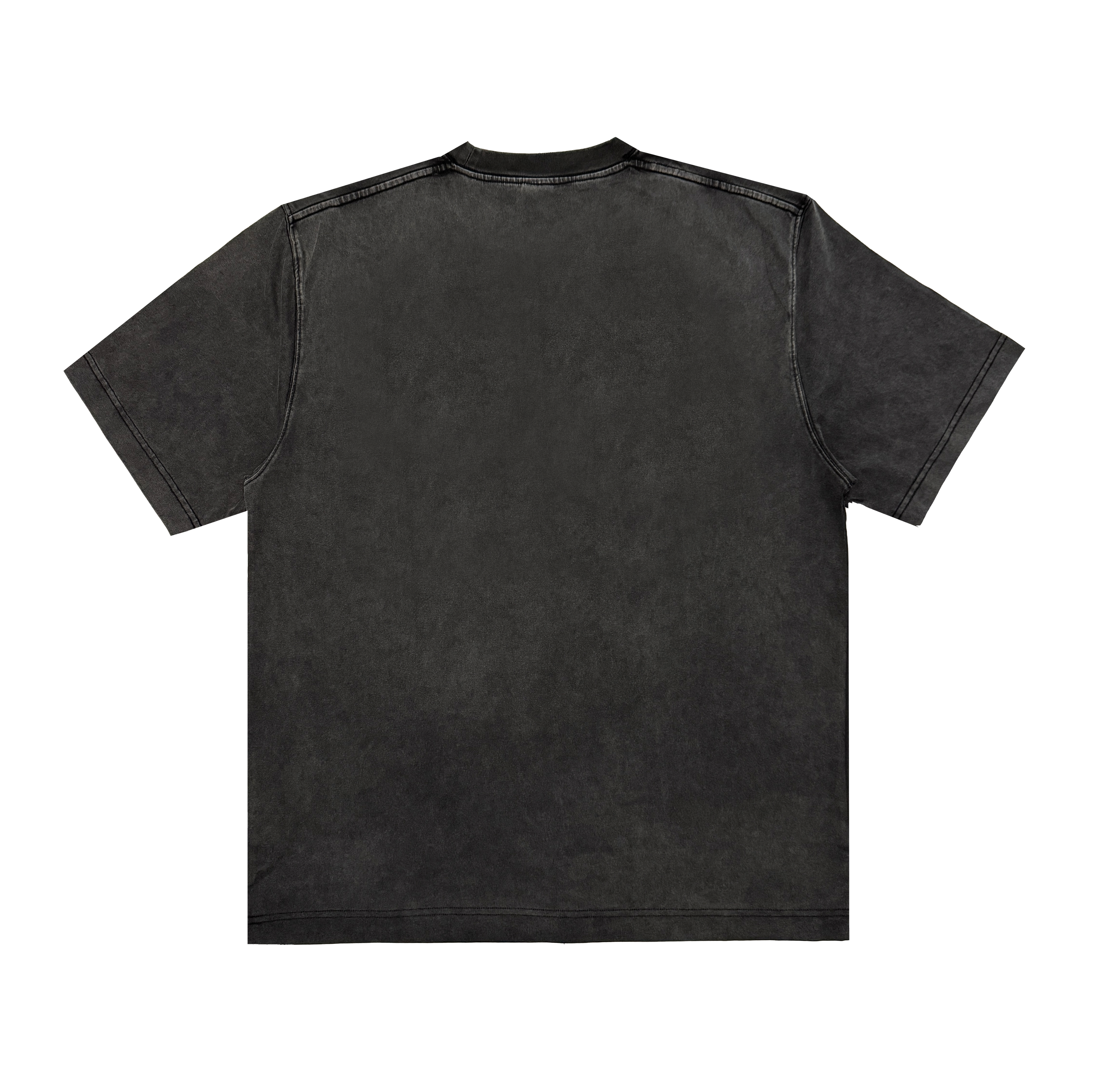 Washed Charcoal Gothic Tee