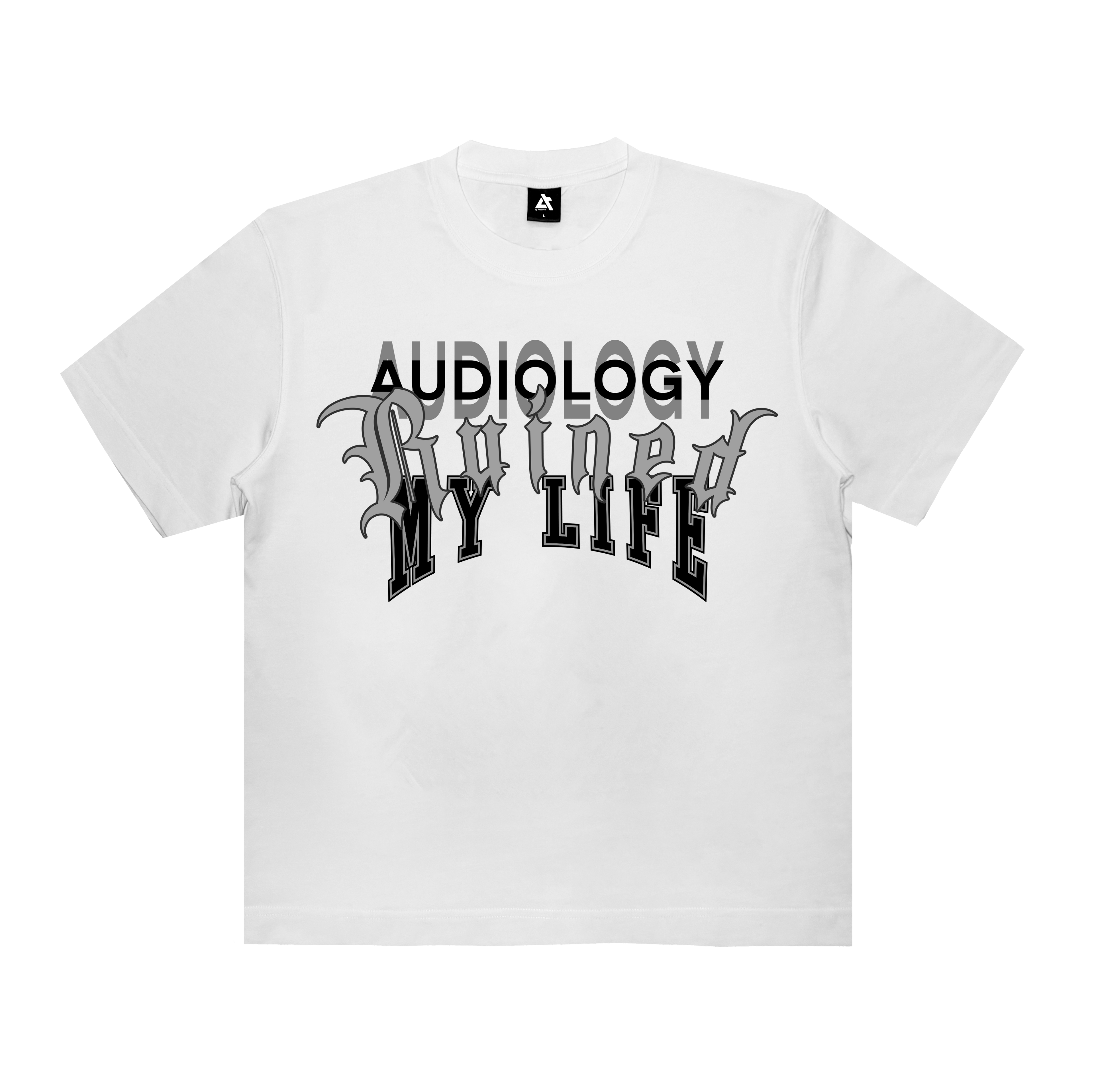 White Tee - Gothic