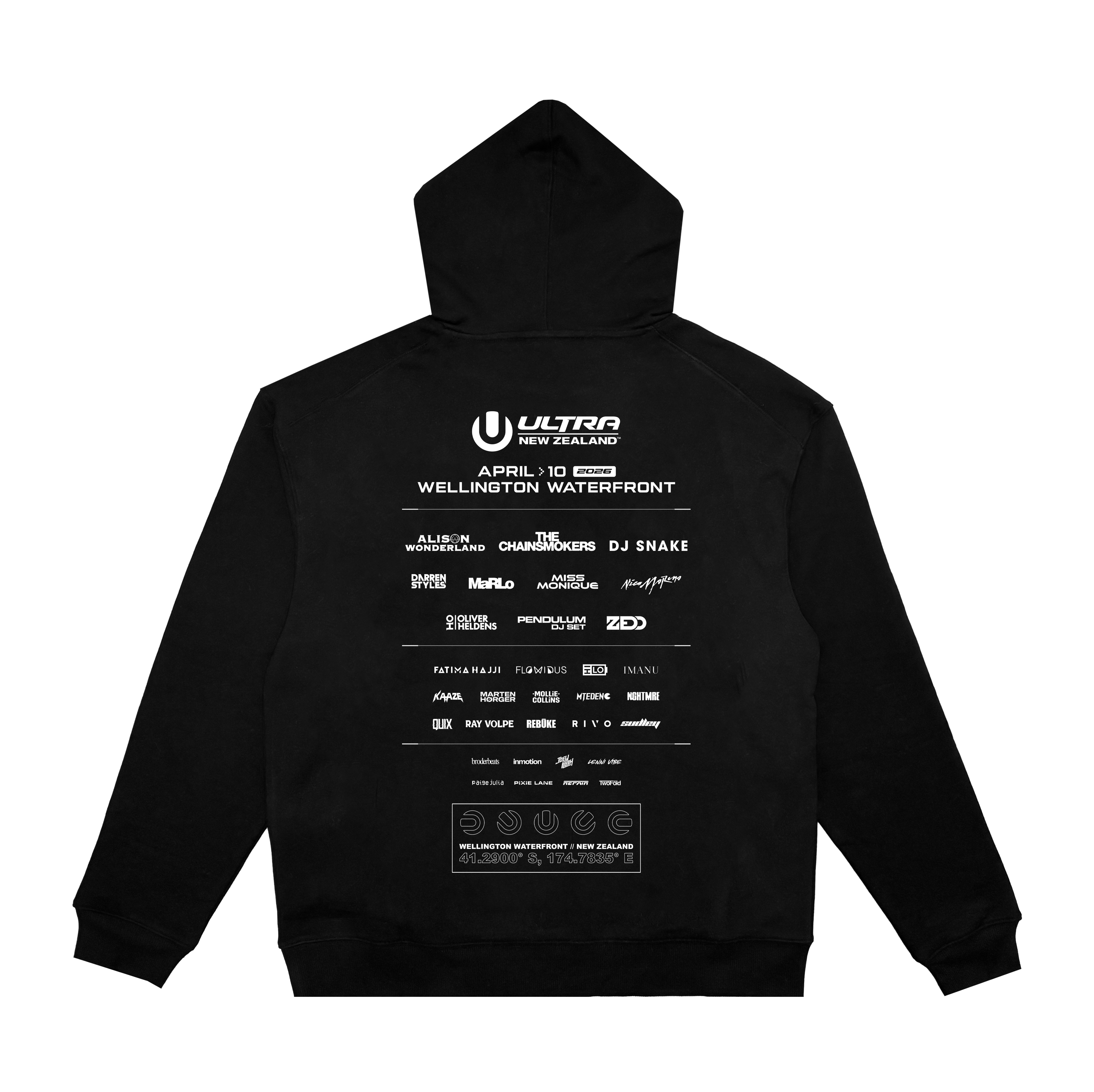 Line up hoodie