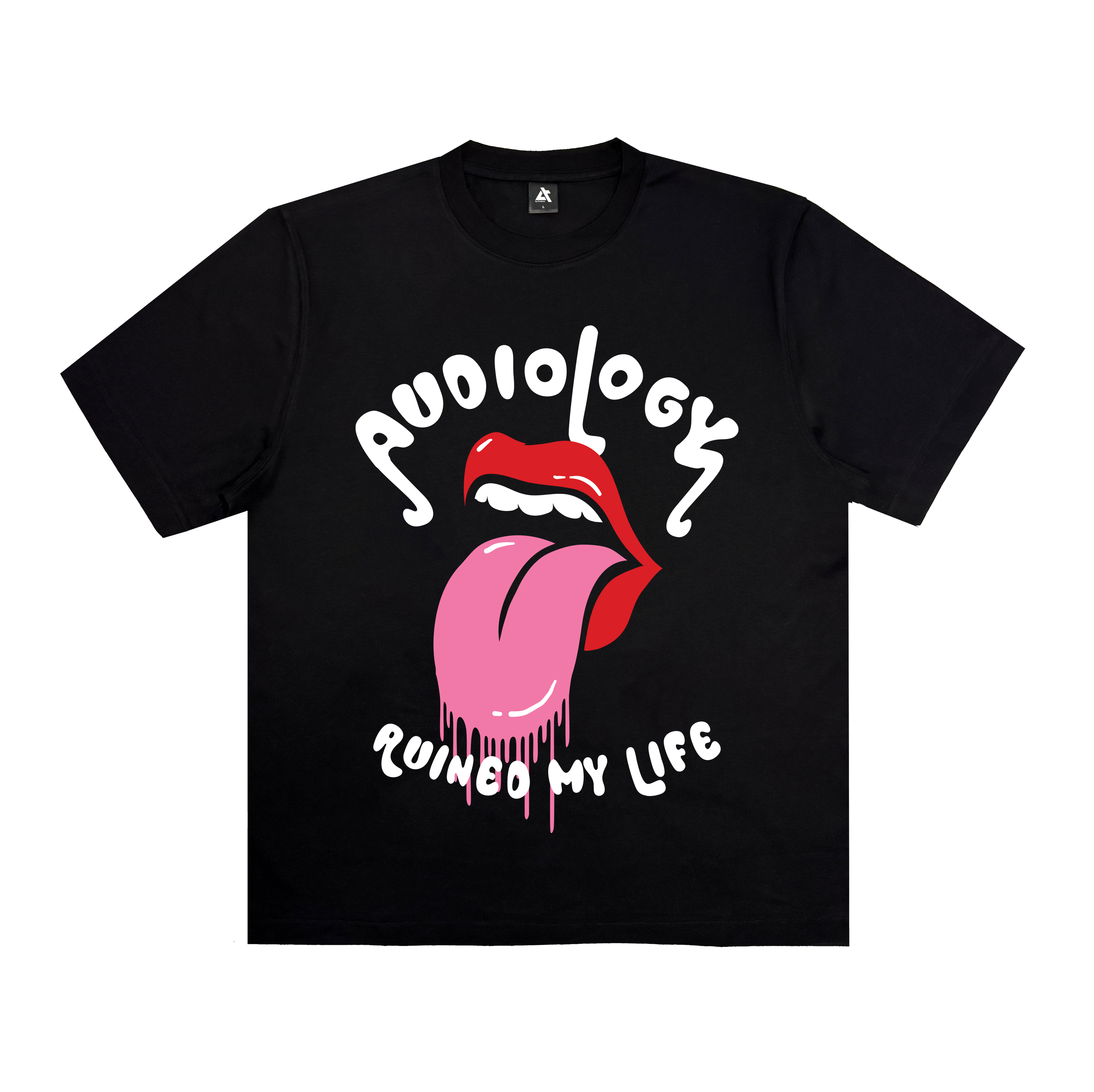 Jet Black Tongue Tee