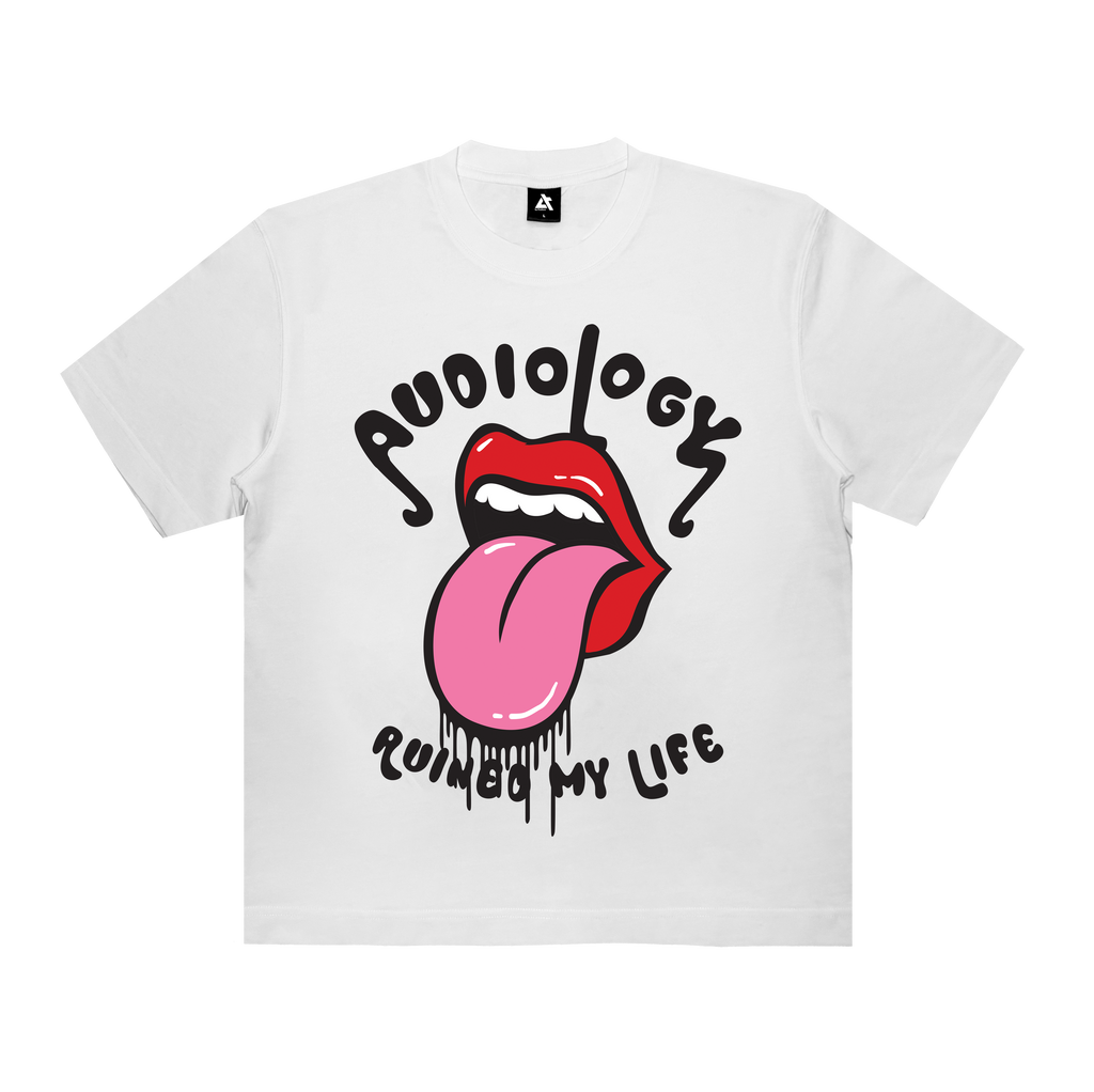 White Tongue Tee