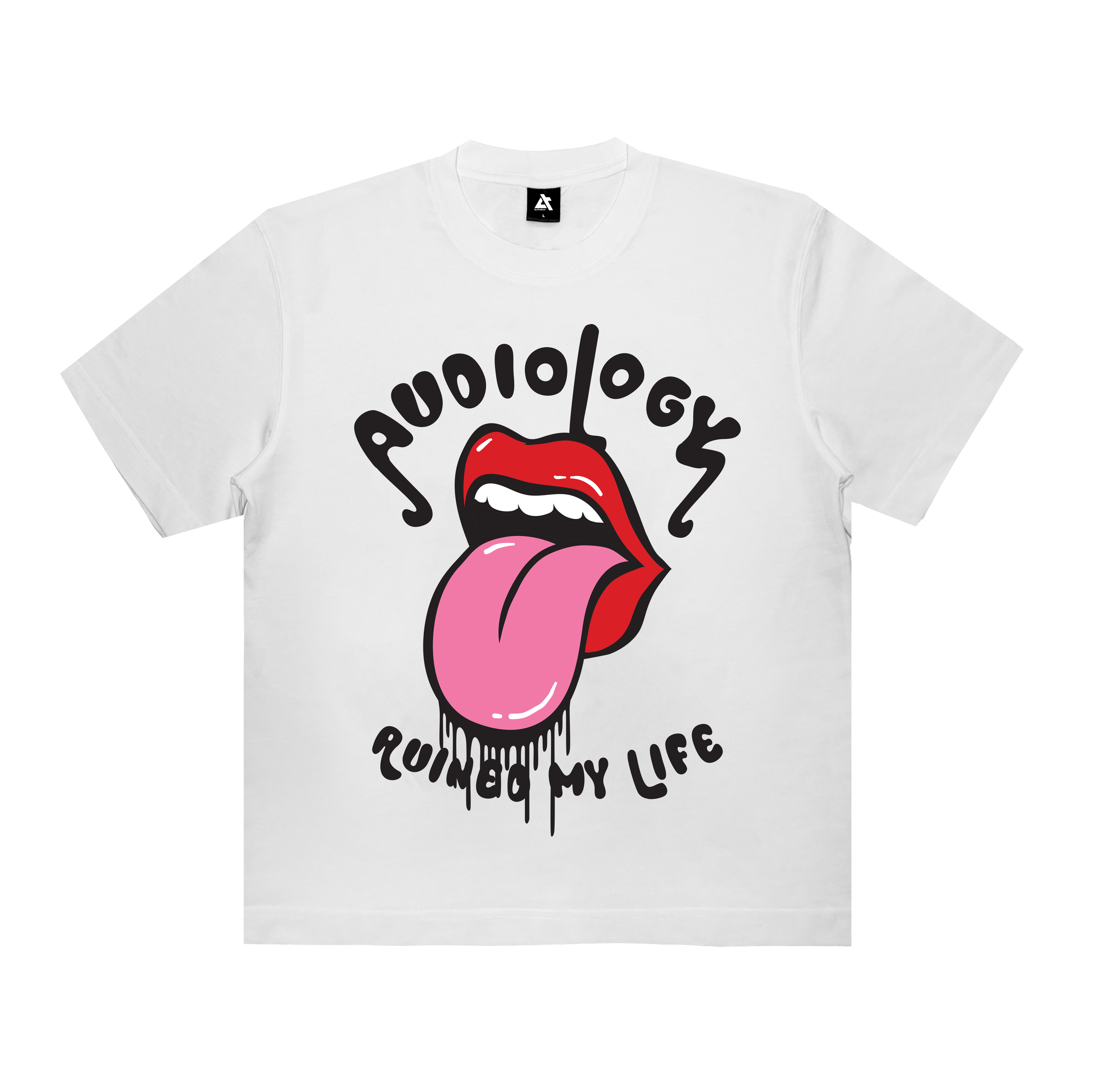 White Tongue Tee