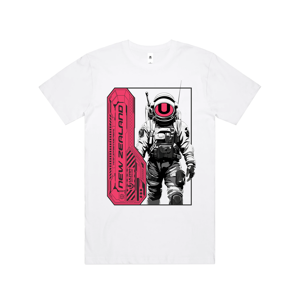 Spaceman White Tee