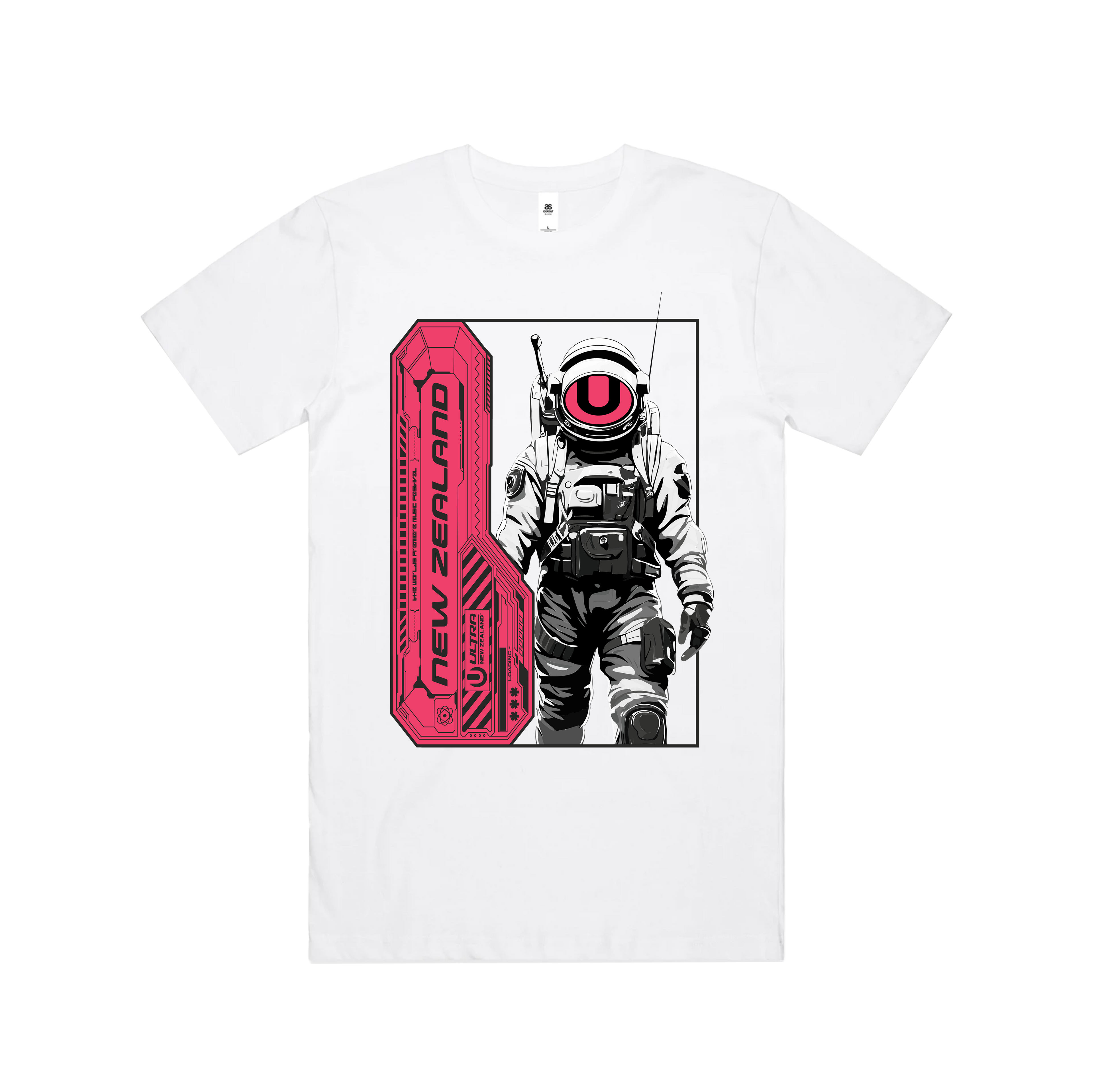Spaceman White Tee