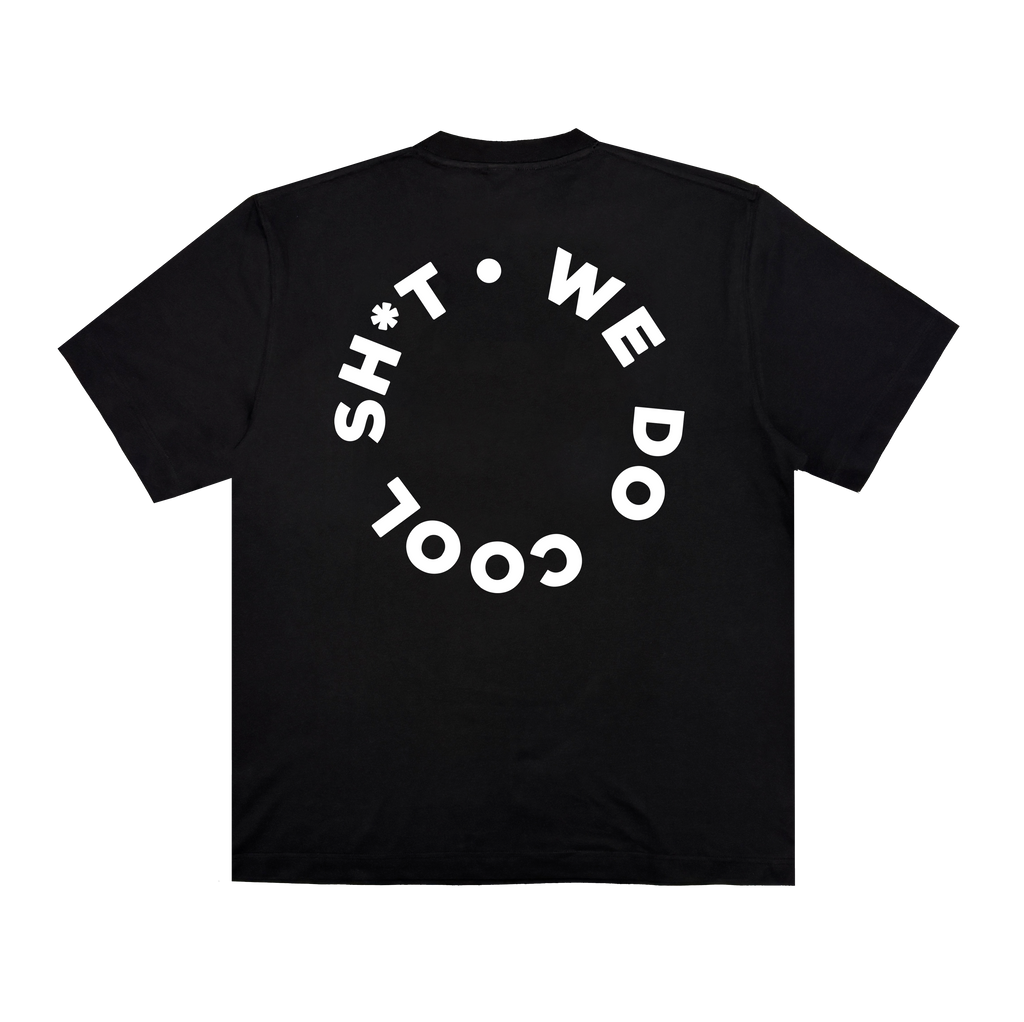 Black Tee - We Do Cool Shit