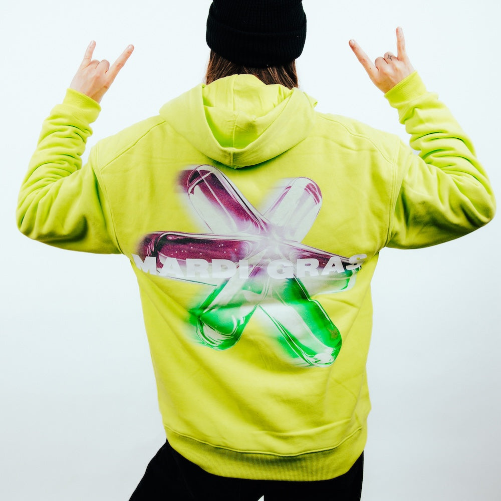 Star Hood - Neon Green