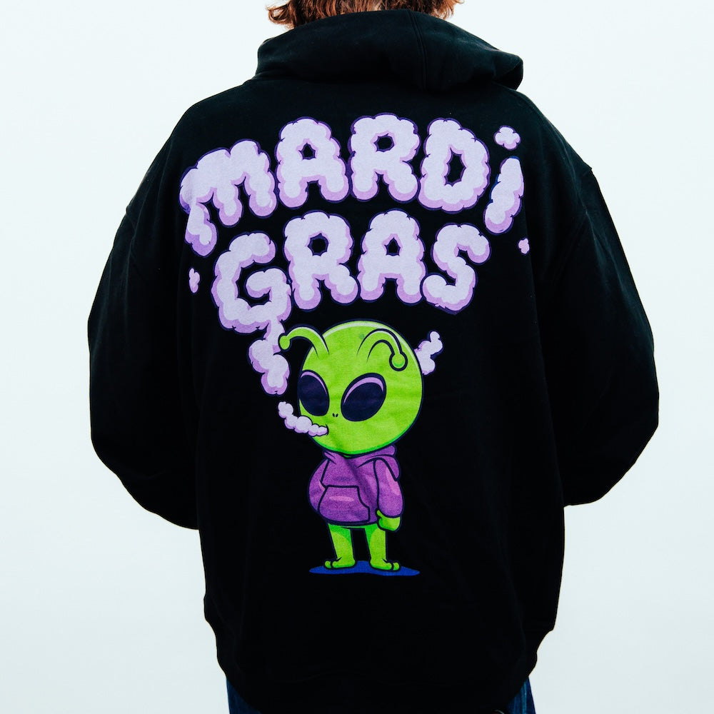 Alien Hood - Jet Black
