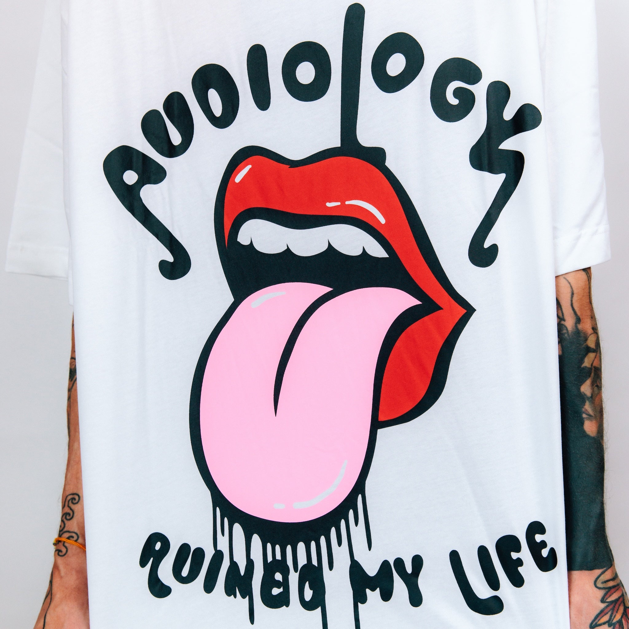 White Tongue Tee