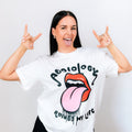 White Tongue Tee