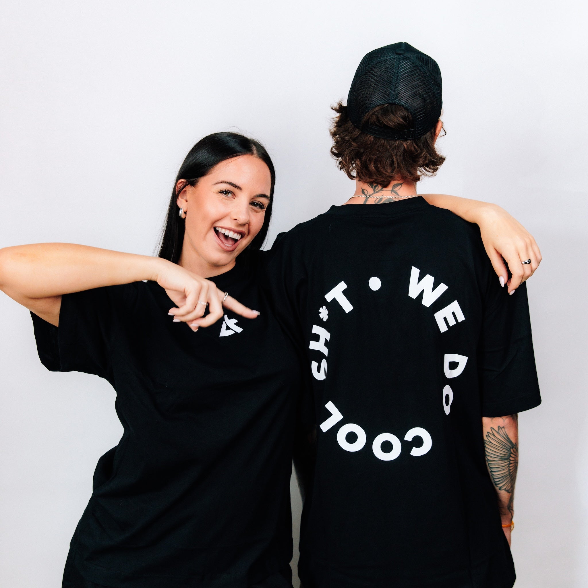 Black Tee - We Do Cool Shit