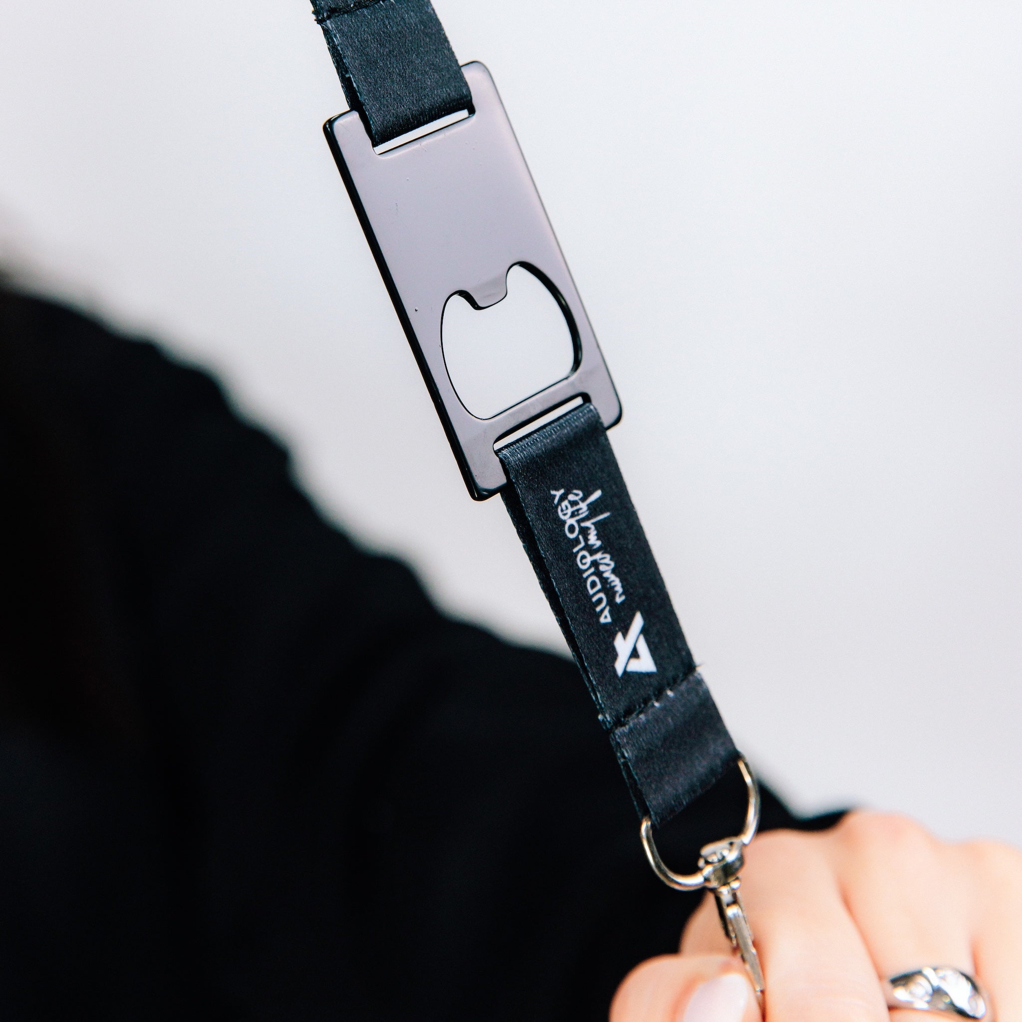 Audiology Lanyard with Bottle Opener