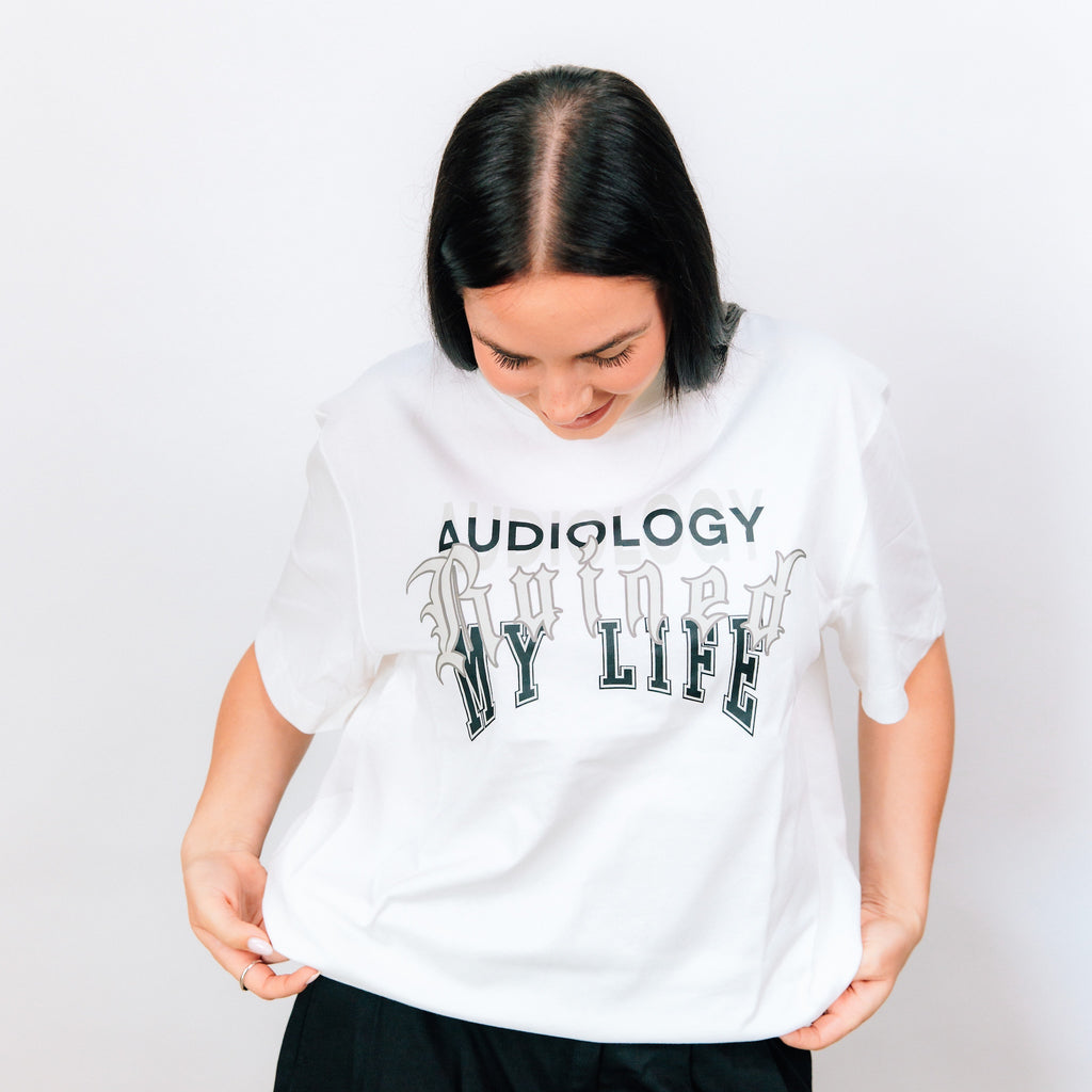 White Tee - Gothic