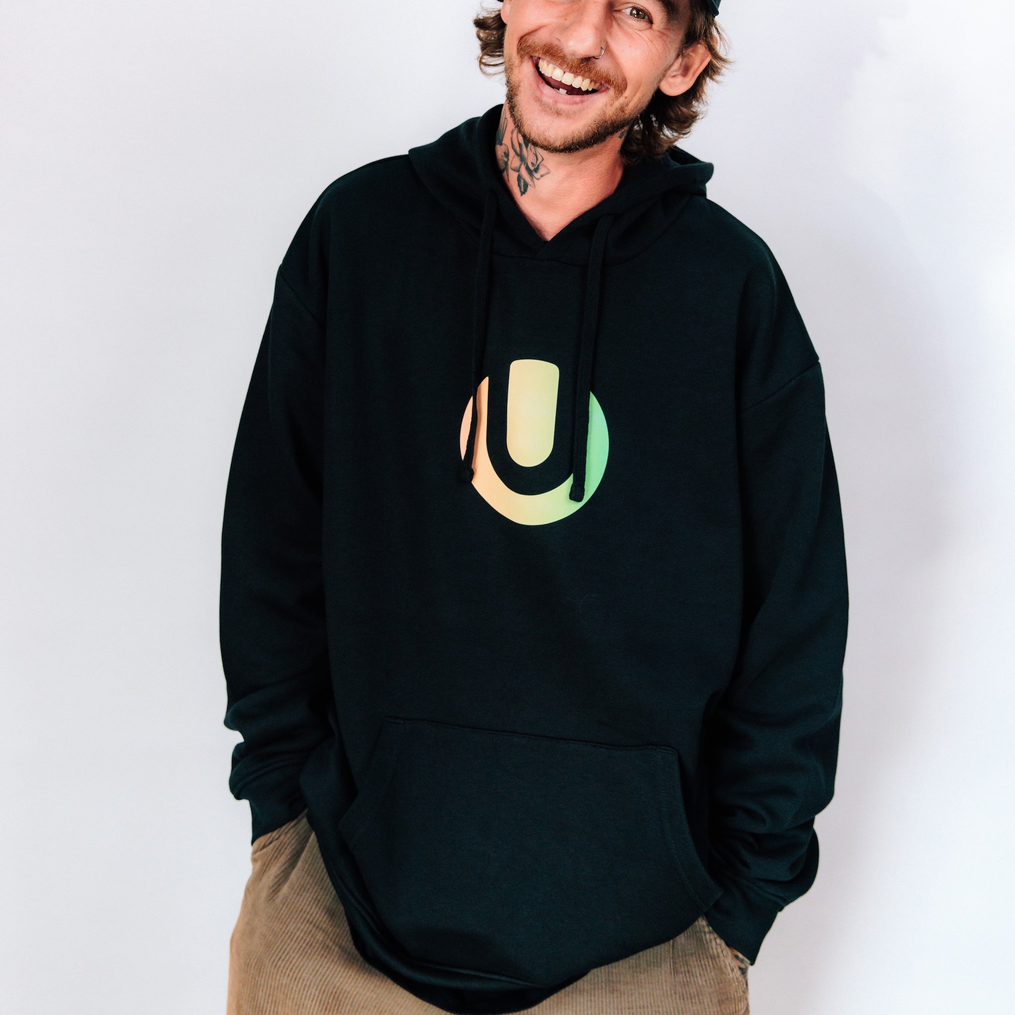 Holographic Logo Hoodie