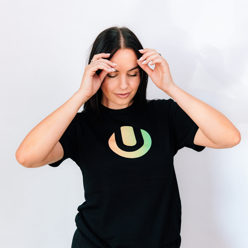 Holographic Logo Tee