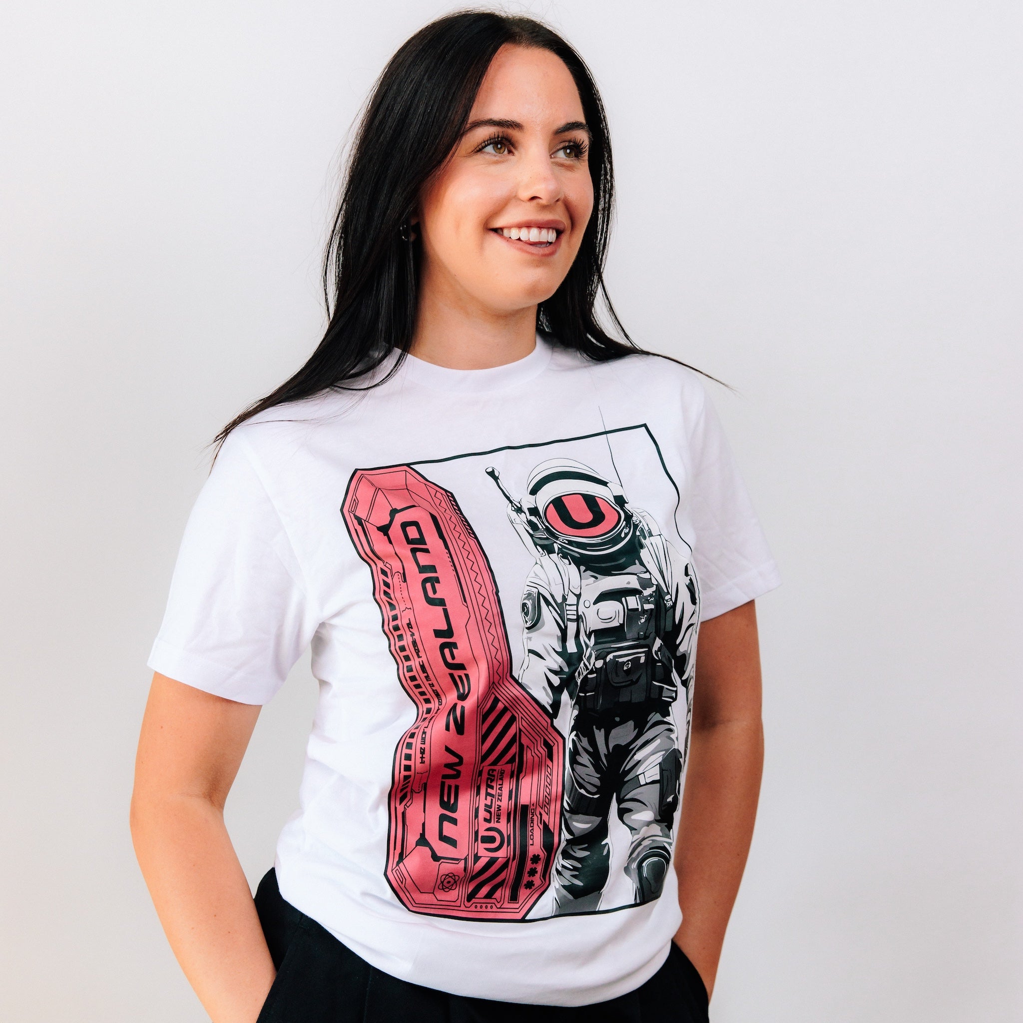 Spaceman White Tee