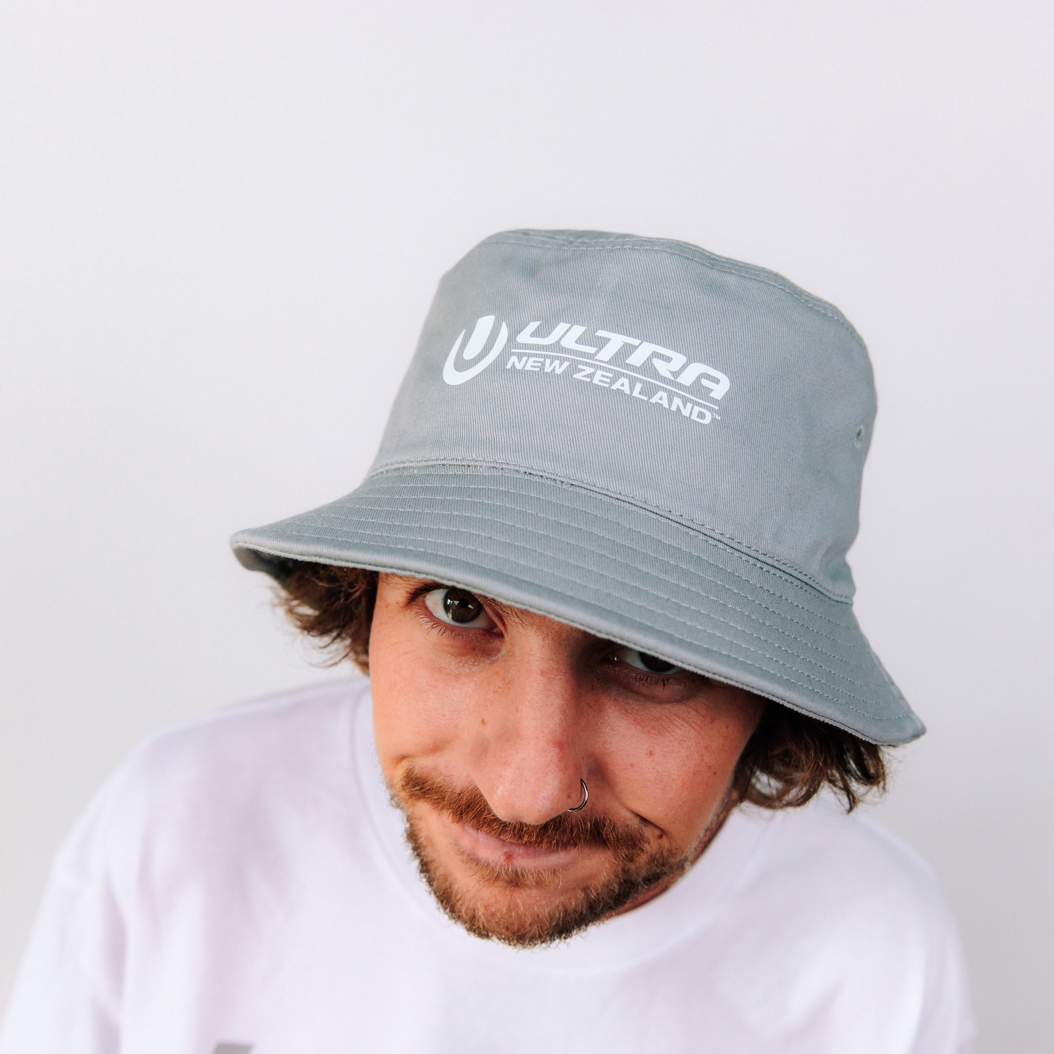 Grey Bucket Hat