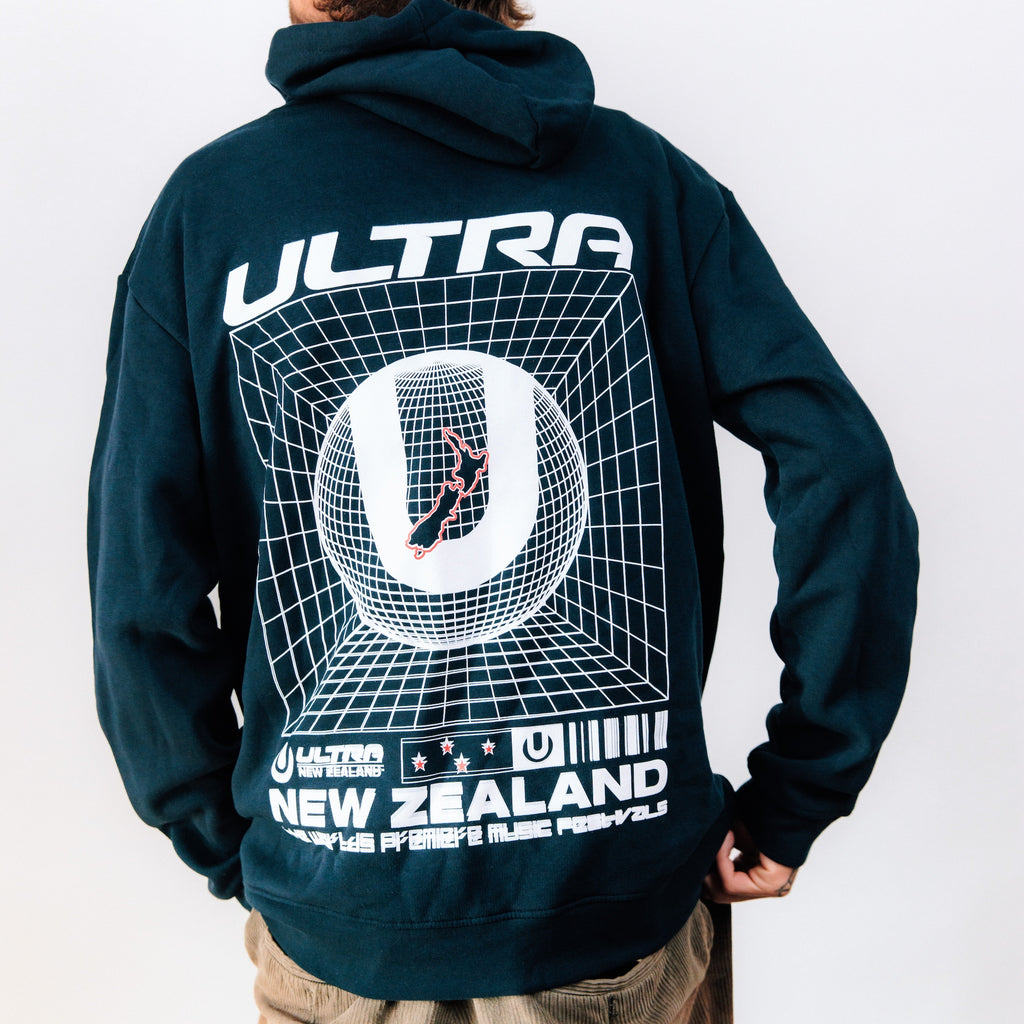 NZ Map Hoodie