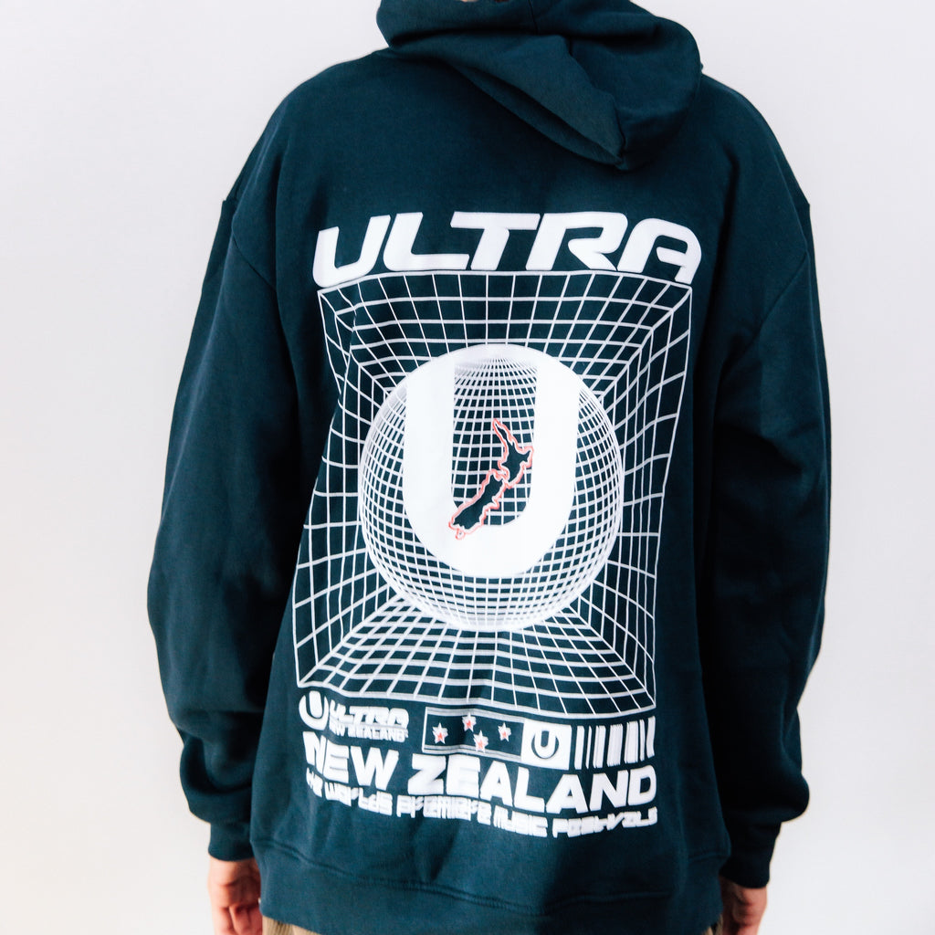 NZ Map Hoodie