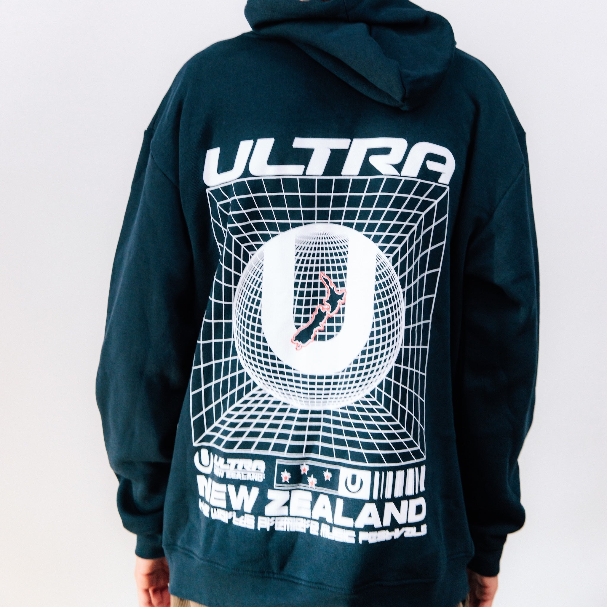 NZ Map Hoodie