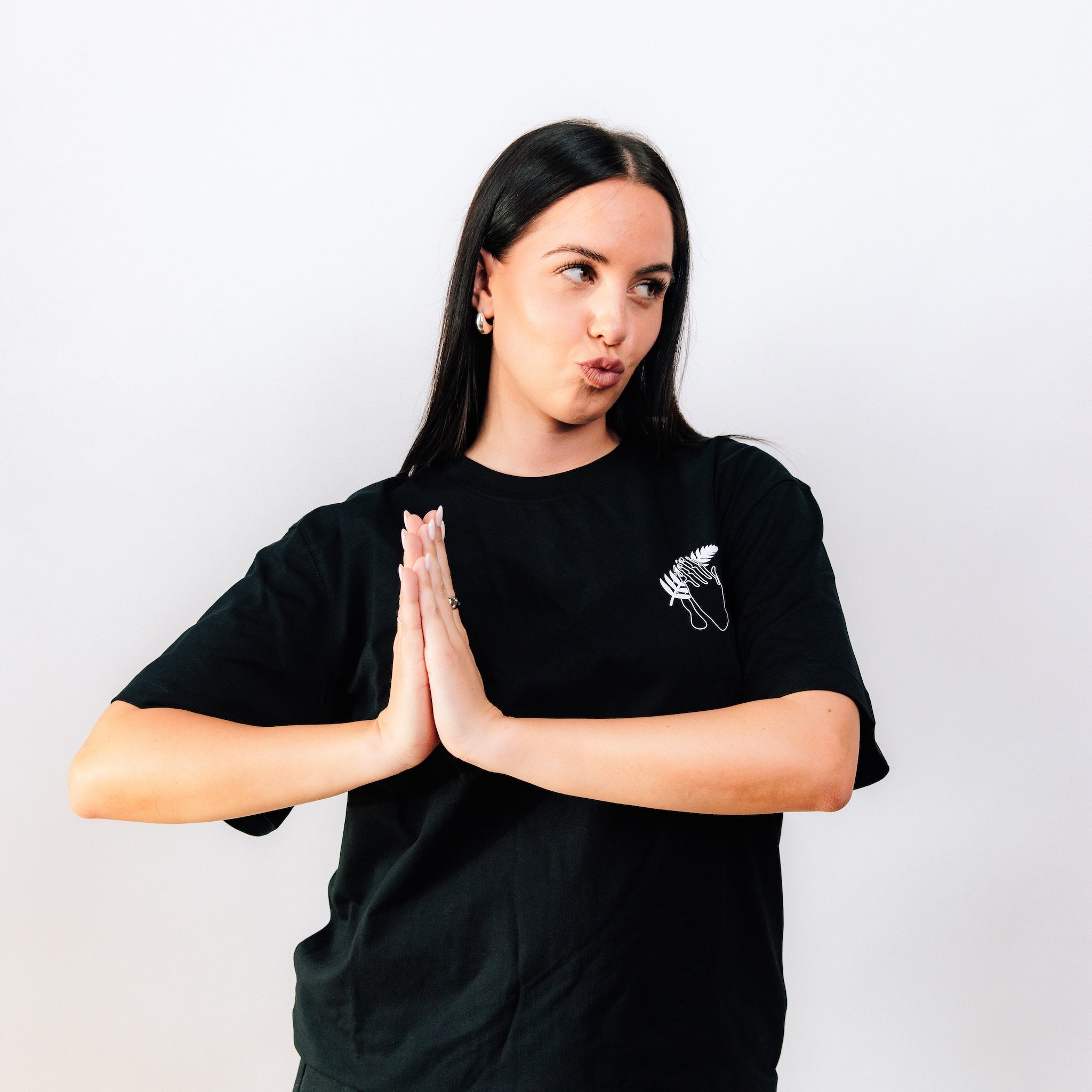 Worship Black Tee