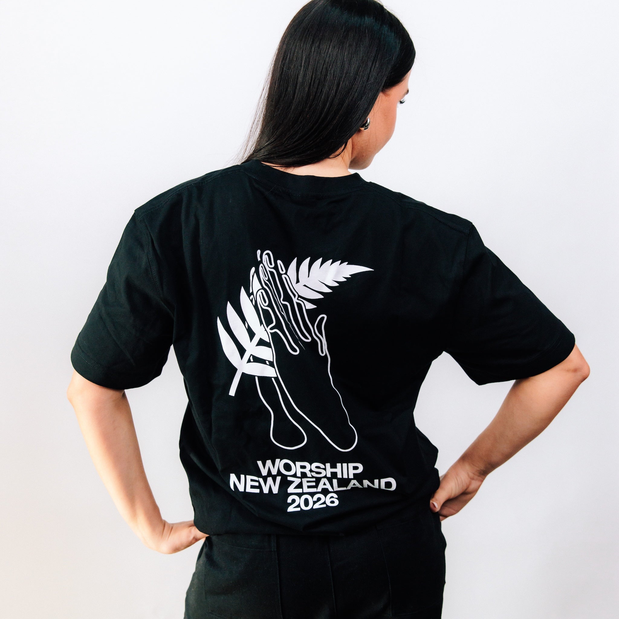 Worship Black Tee