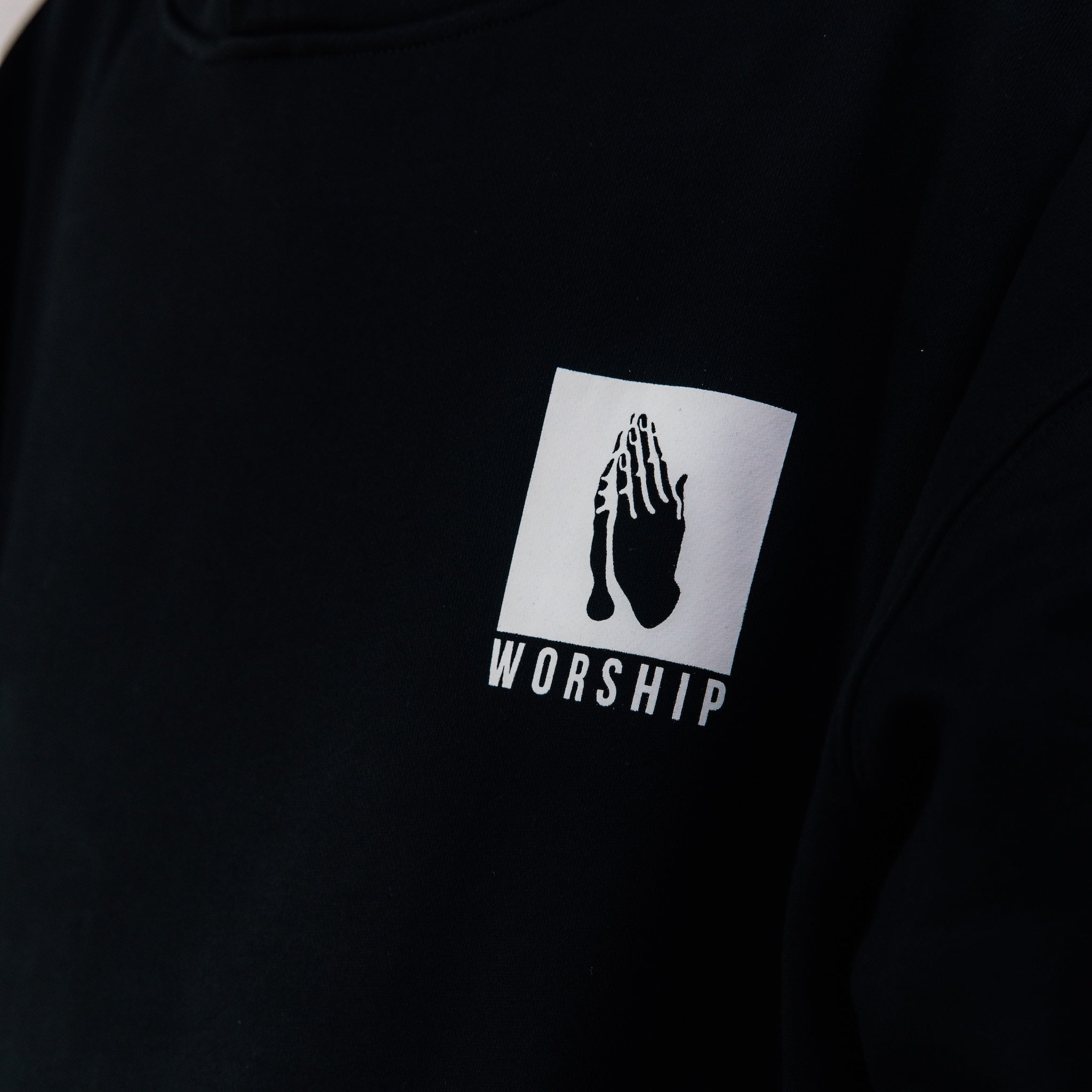 Worship Stencil Hood