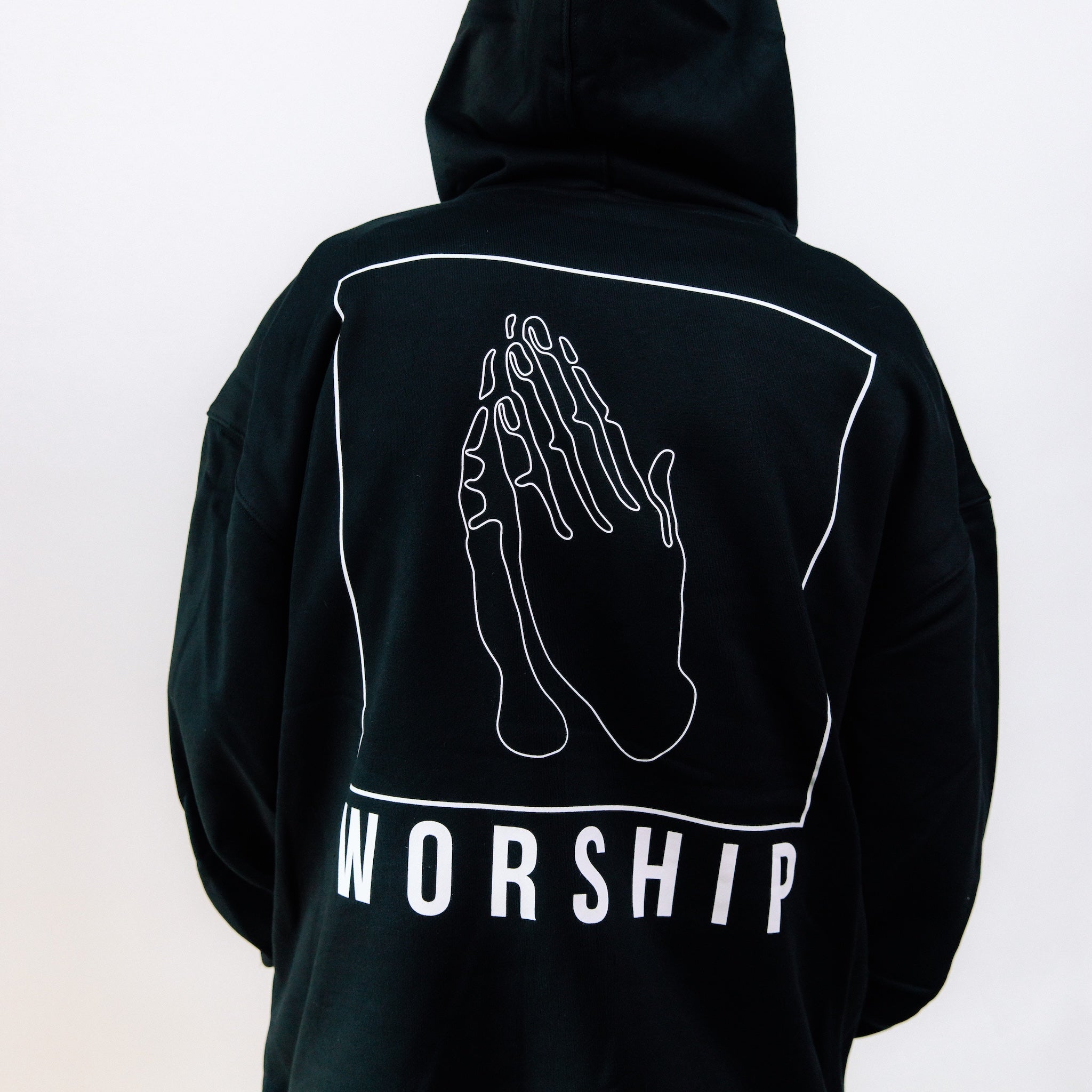 Worship Stencil Hood